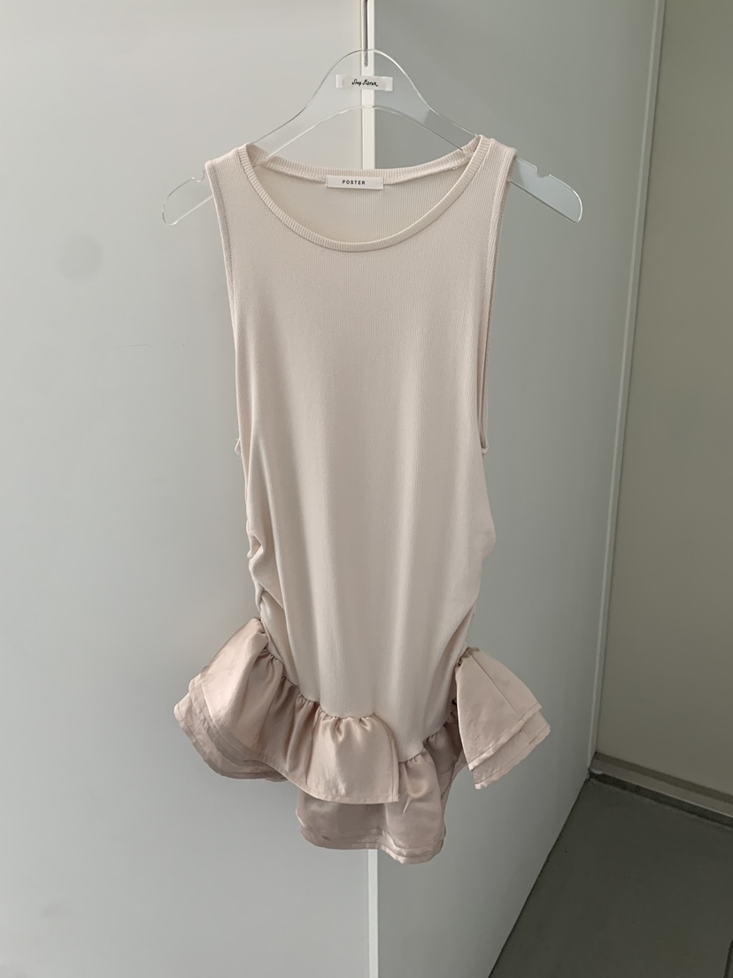 SHOP POSTER東大門實拍女裝新品休閑真品推薦人氣吊帶背心SHOP POSTER吊帶/背心圖色2
