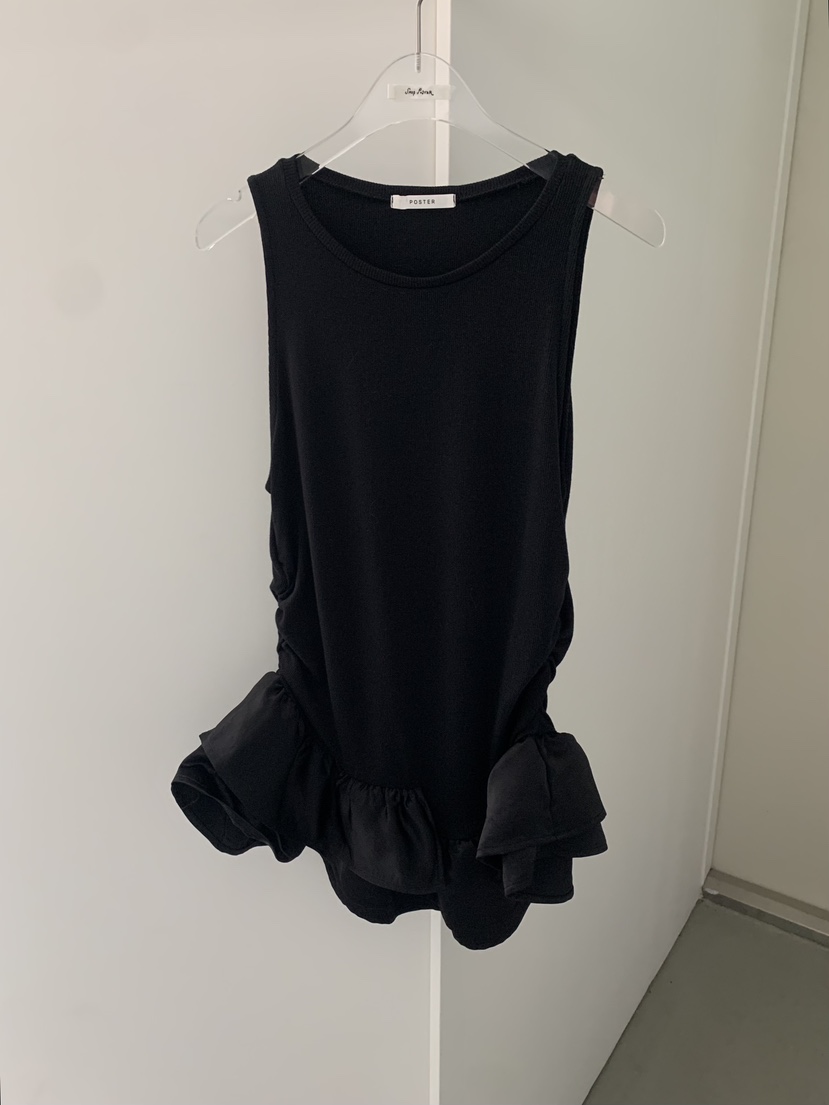 SHOP POSTER東大門實拍女裝新品休閑真品推薦人氣吊帶背心SHOP POSTER吊帶/背心圖色3