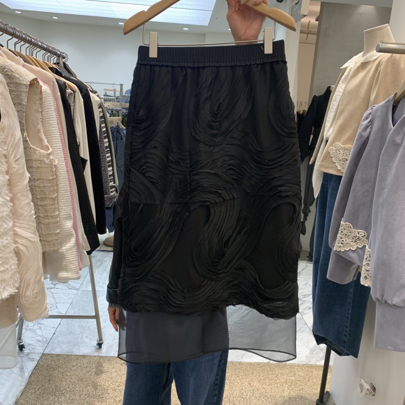 A韓國直郵女裝新品職業時尚人氣推薦休閑真品半身裙中短裙A STORE半身裙/中短裙圖色2