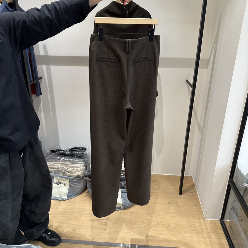 aube nunt東大門實拍女裝新品職業真品人氣休閑熱賣休閑褲aube nunt休閑褲
