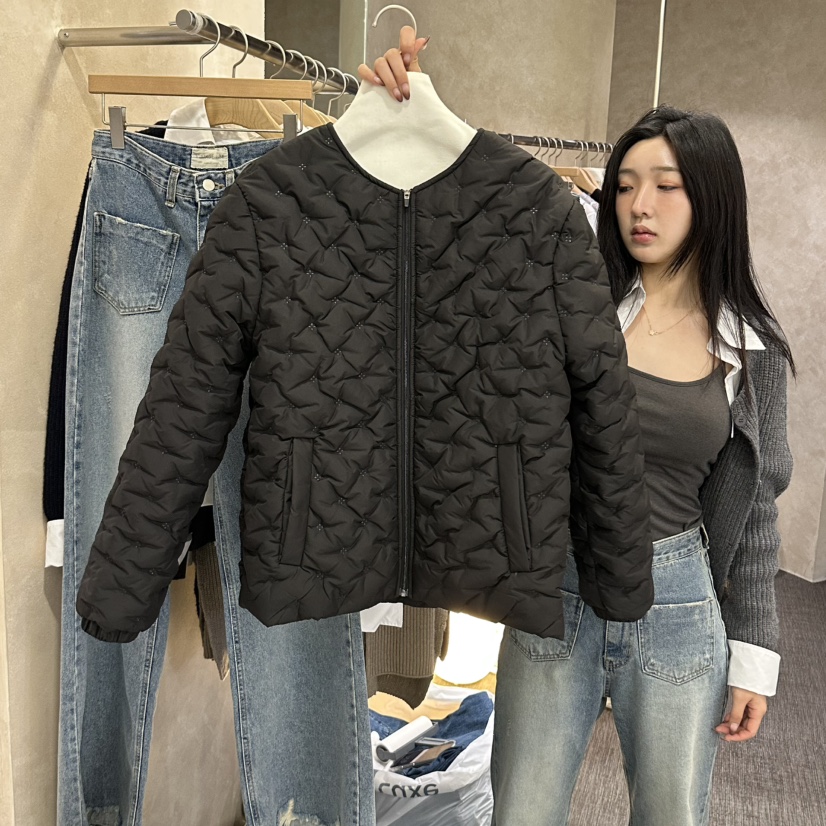 VINTAGE VIBE韓國直郵女裝新款熱賣職業時尚人氣夾克絎縫VINTAGE VIBE夾克圖色2