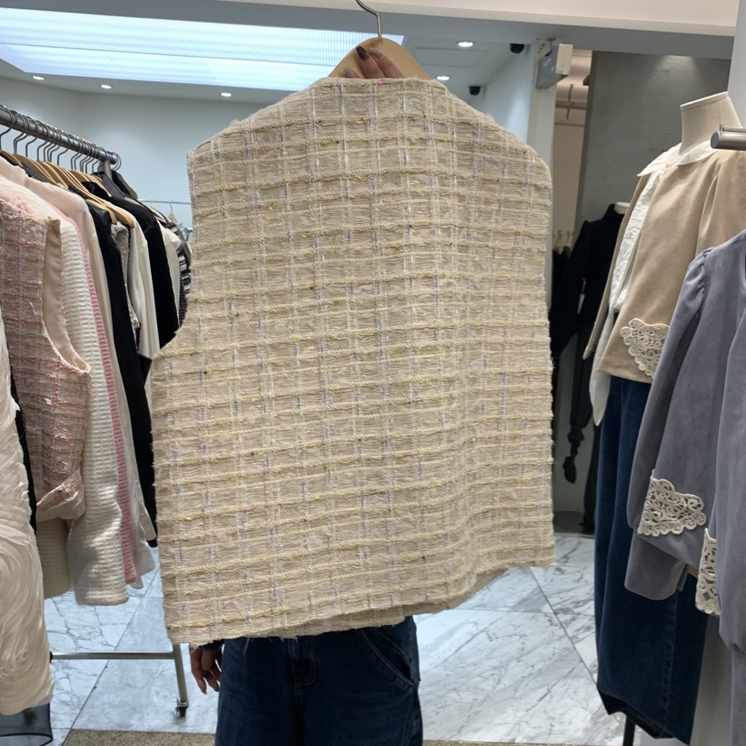 A東大門實拍女裝新款真品熱賣職業時尚休閑推薦人氣馬甲A STORE馬甲