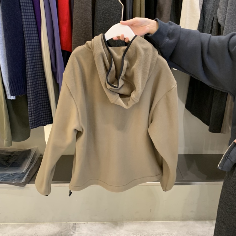 FAVE/FAVOURITE東大門代購女裝新品人氣衛衣拉鏈連帽衫抓絨FAVE/FAVOURITE衛衣