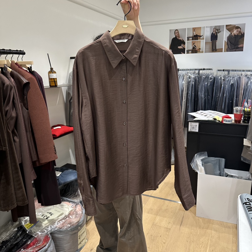 aube nunt東大門代購女裝新品休閑推薦人氣職業襯衫蕾絲衫aube nunt襯衫/蕾絲衫圖色3