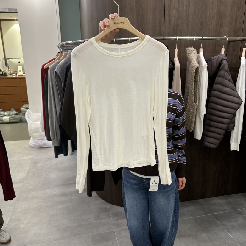 URBANSTORY/REMAKING東大門直郵女裝新品熱賣真品長袖T恤Remaking/URBANSTORY長袖T恤圖色1