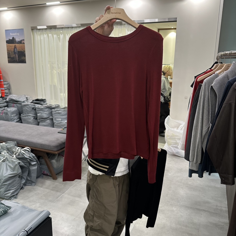 URBANSTORY/REMAKING東大門直郵女裝新品熱賣真品長袖T恤Remaking/URBANSTORY長袖T恤圖色3