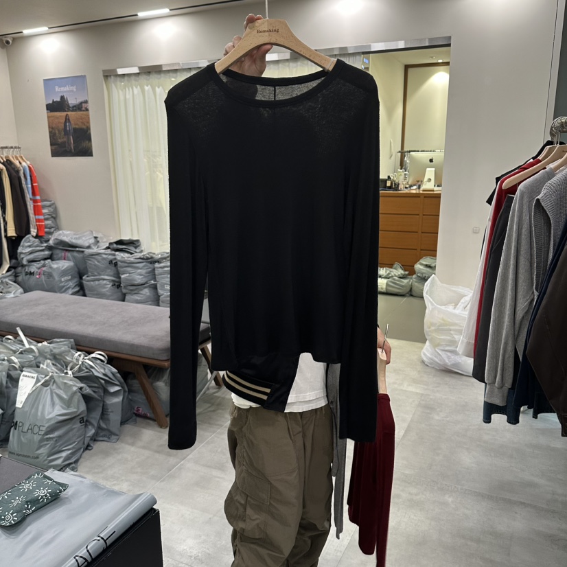 URBANSTORY/REMAKING東大門直郵女裝新品熱賣真品長袖T恤Remaking/URBANSTORY長袖T恤圖色4