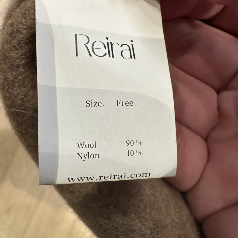 REIRAI東大門實拍女裝新品人氣熱賣時尚中長款大衣不含圍巾Reirai中長款大衣