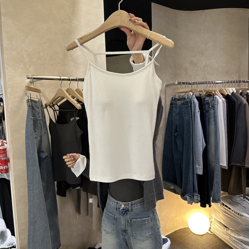 VINTAGE VIBE東大門實拍女士新品職業熱賣休閑人氣吊帶背心VINTAGE VIBE吊帶/背心圖色2