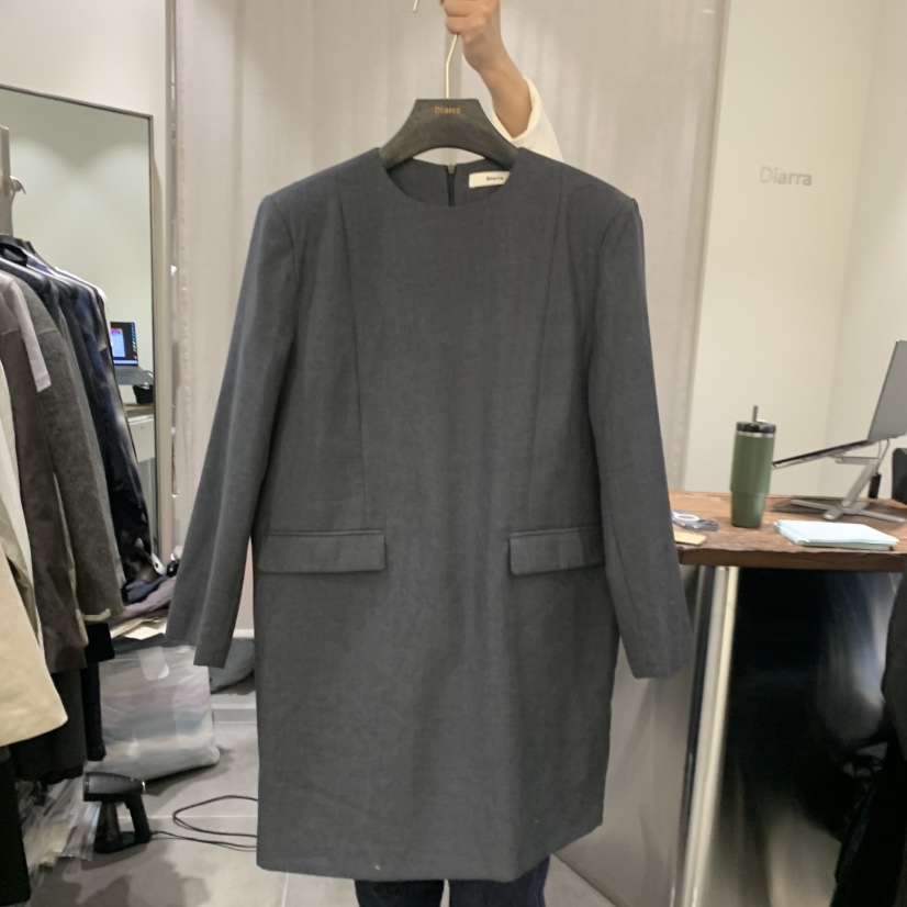 DIARRA韓國代購女裝新款推薦熱賣真品職業時尚休閑連衣裙OPSDiarra連衣裙圖色1