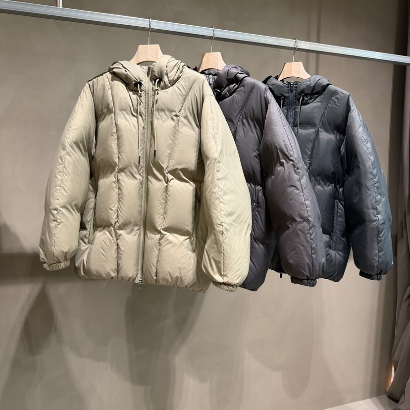 AT THE BAGEL東大門實拍女裝新品真品職業時尚短款棉服AT THE BAGEL短款棉服
