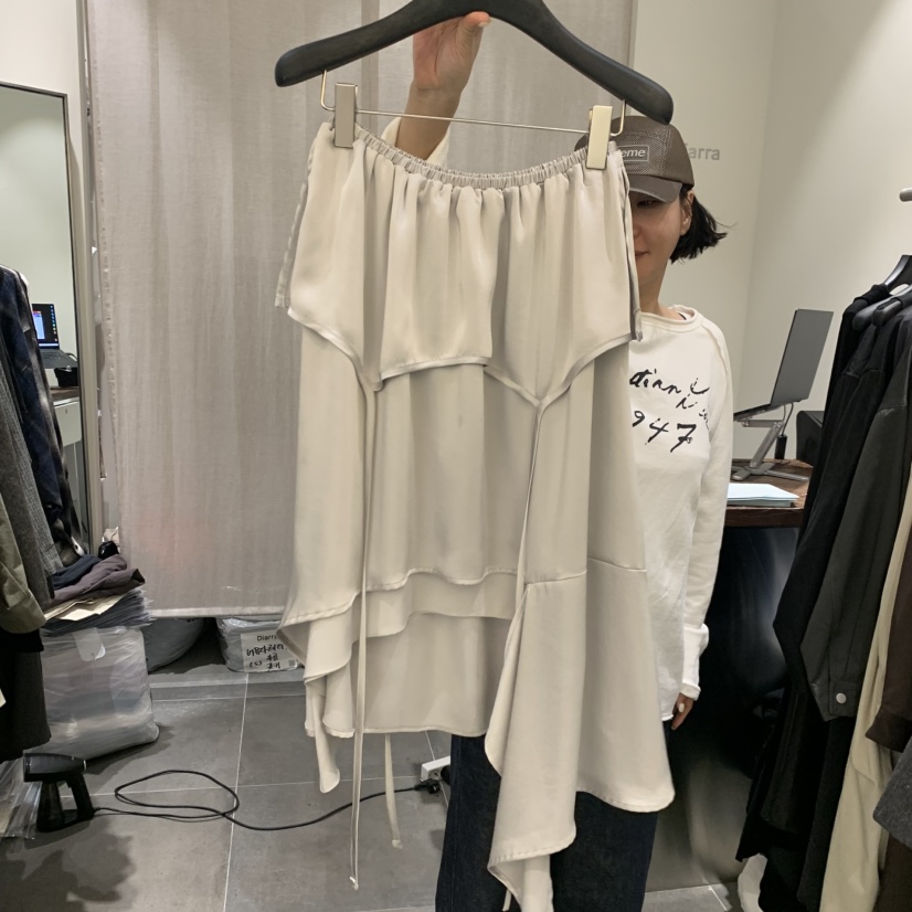 DIARRA東大門直郵女士新款時尚職業真品休閑半身裙中短裙Diarra半身裙/中短裙圖色1
