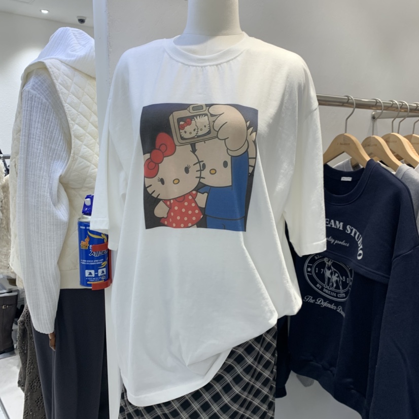 J.BALLOON韓國代購女裝新款休閑熱賣時尚推薦職業人氣T恤J.BALLOONT恤圖色1