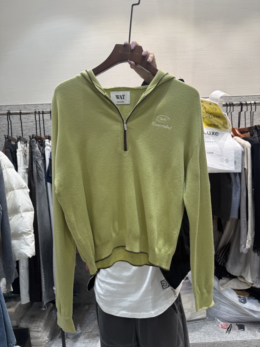 WATER MELON東大門代購女裝新款真品職業衛衣連帽針織衫WATER MELON衛衣圖色1