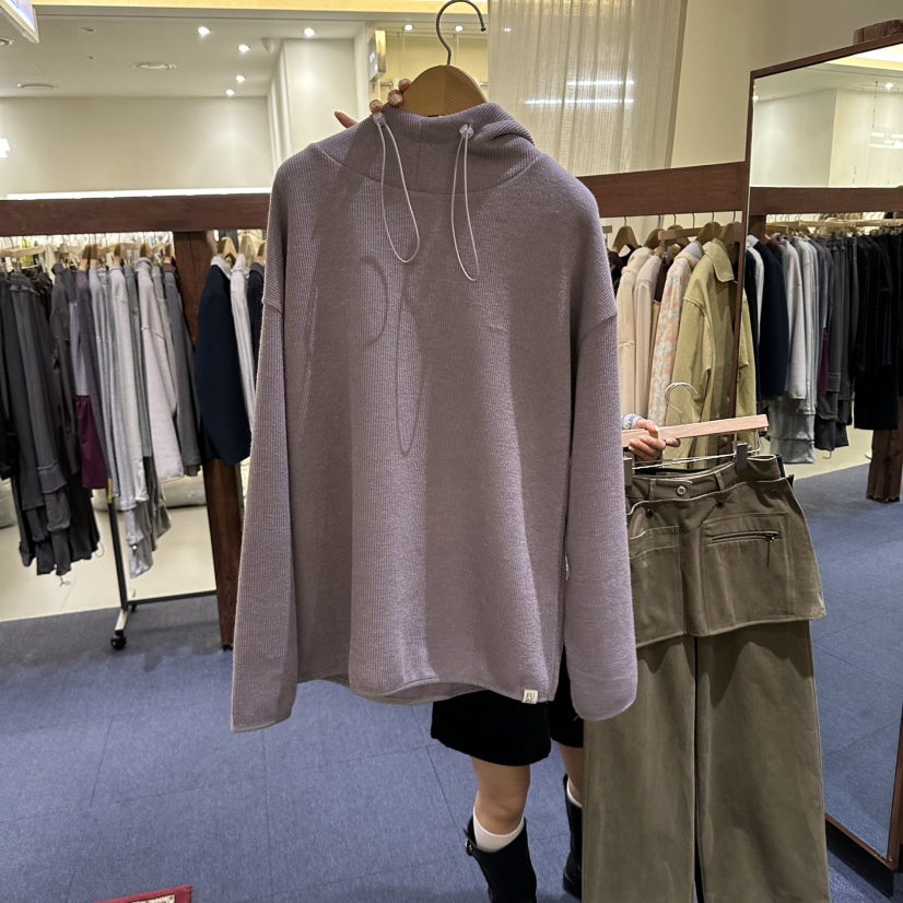 FURE東大門直郵女士新品休閑推薦時尚真品人氣職業熱賣衛衣FURE衛衣圖色4紫色