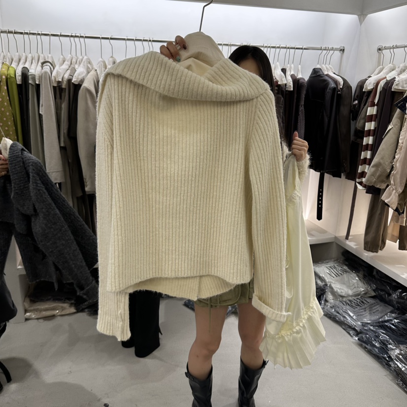 BERTHA韓國代購女士新品熱賣時尚推薦人氣休閑職業真品毛衣BERTHA毛衣