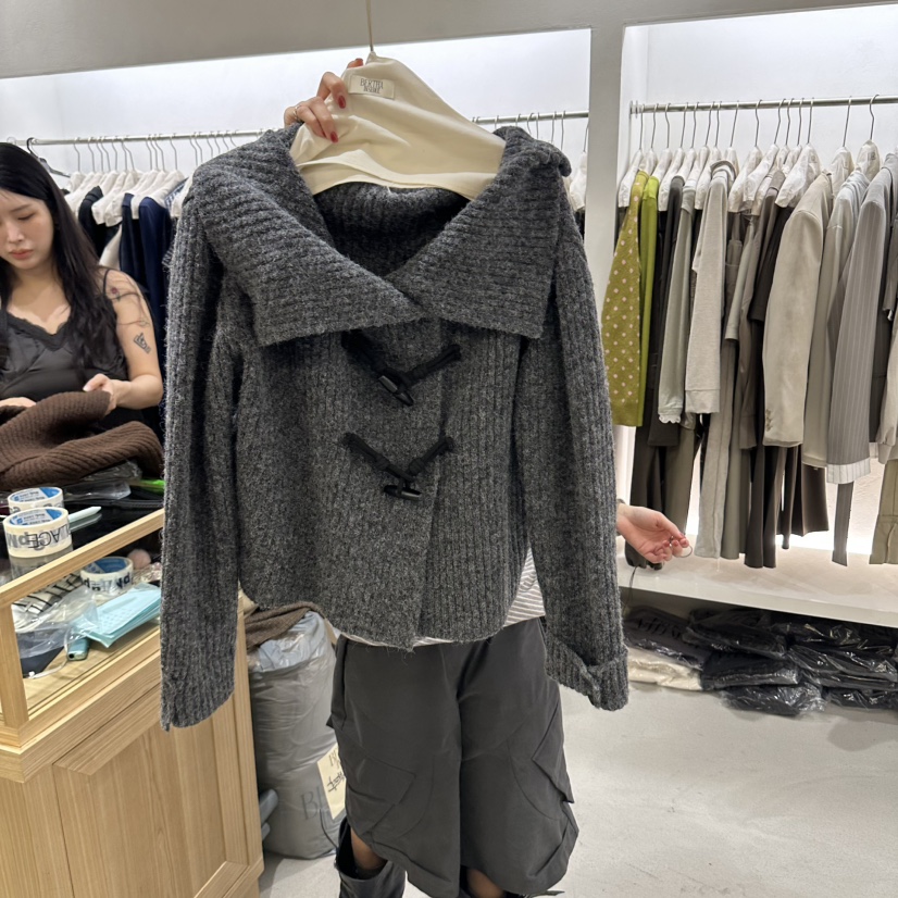 BERTHA韓國代購女士新品熱賣時尚推薦人氣休閑職業真品毛衣BERTHA毛衣圖色2