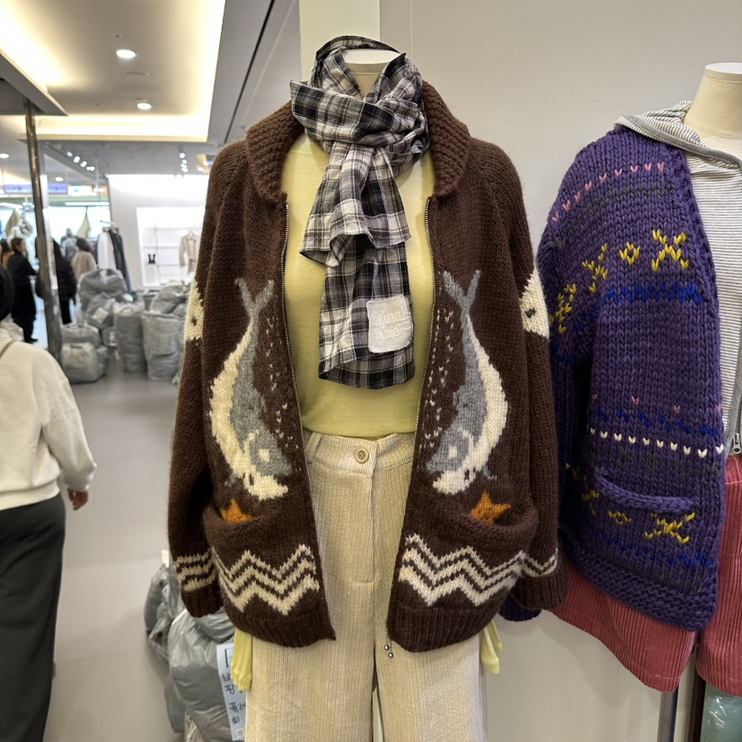 FURE韓國直郵女士新品休閑推薦時尚熱賣人氣真品職業毛衣FURE毛衣圖色2