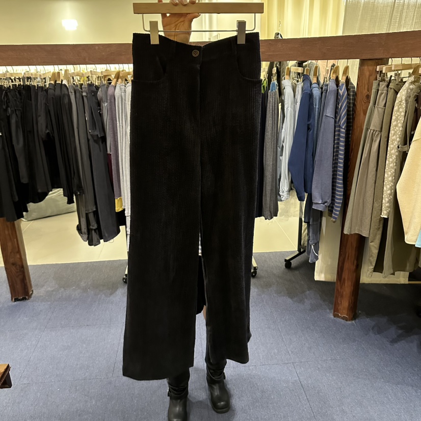 FURE東大門代購女裝新品真品推薦時尚休閑熱賣職業休閑褲FURE休閑褲圖色3黑色