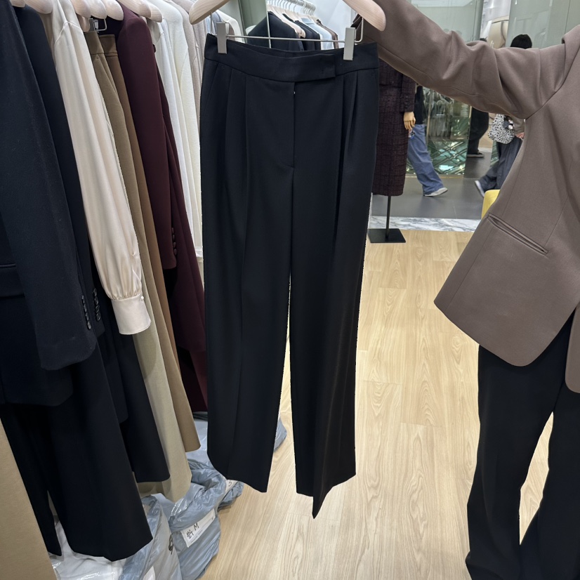 CREPE東大門直郵女裝新品推薦熱賣真品時尚人氣職業休閑褲CREPE休閑褲圖色2