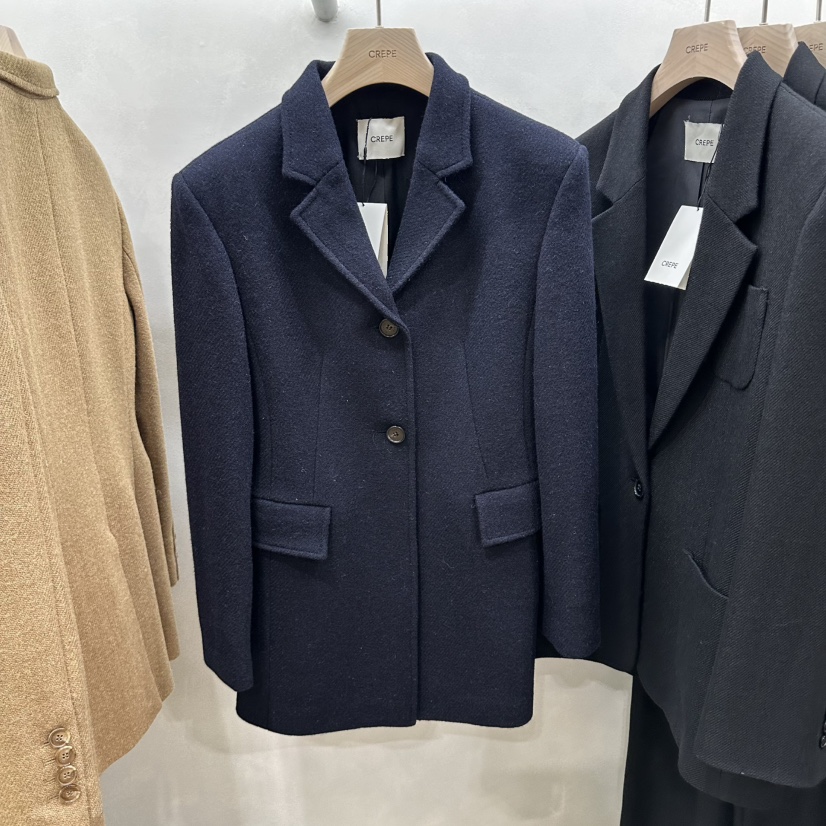 CREPE韓國代購女裝新品休閑時尚職業真品推薦熱賣人氣夾克CREPE夾克圖色2