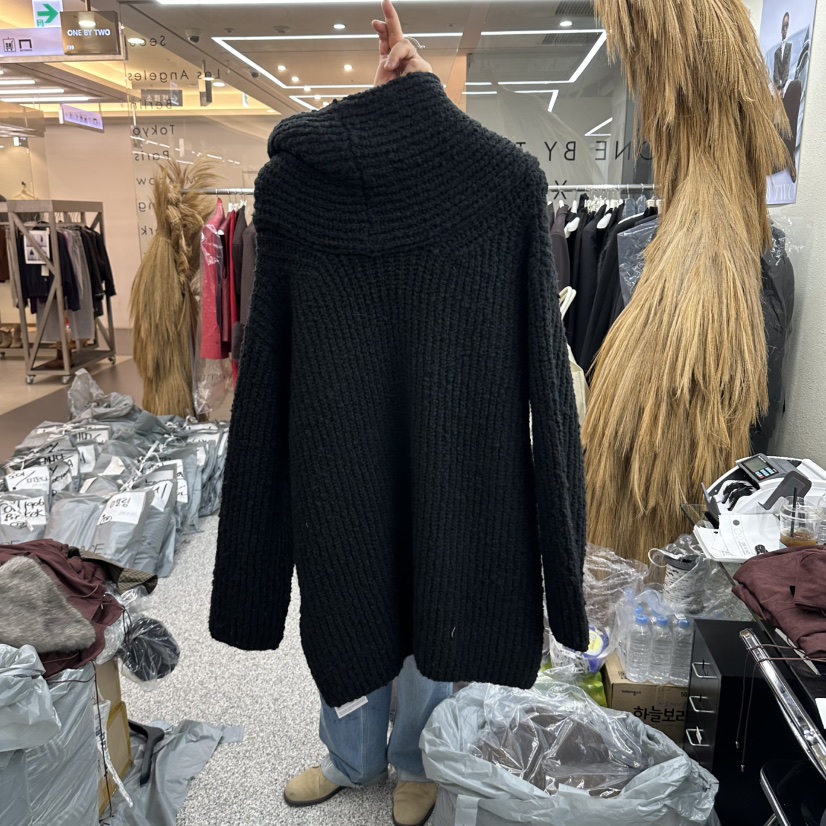 ONEBYTWO東大門實拍女裝新款推薦職業熱賣真品人氣時尚毛衣ONE BY TWO-P毛衣