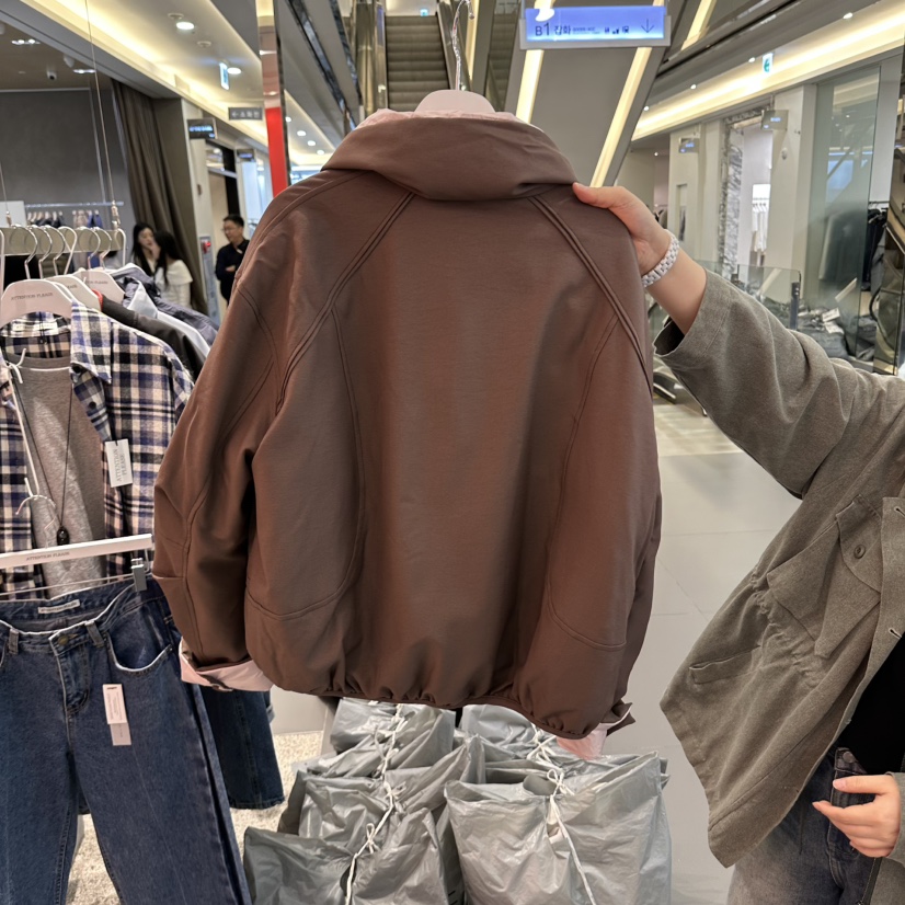 ATPZ韓國代購女裝新品熱賣真品夾克羽絨服兩面穿雙面鴨絨ATTENTION PLEAES夾克