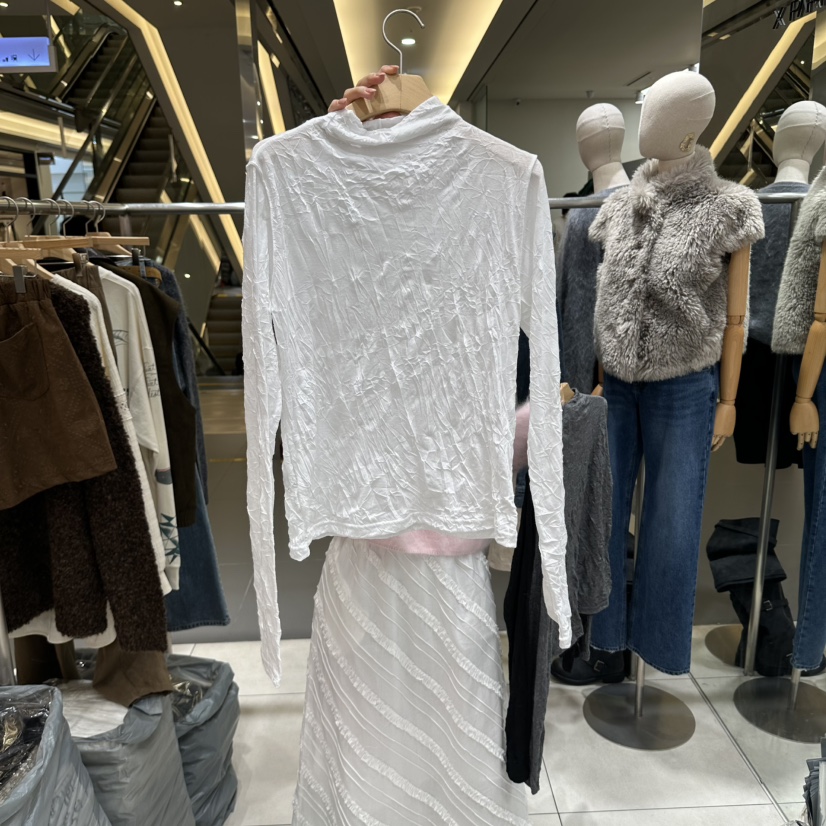 XPARTY東大門代購女士新品真品休閑職業人氣時尚熱賣長袖T恤XPARTY長袖T恤圖色1
