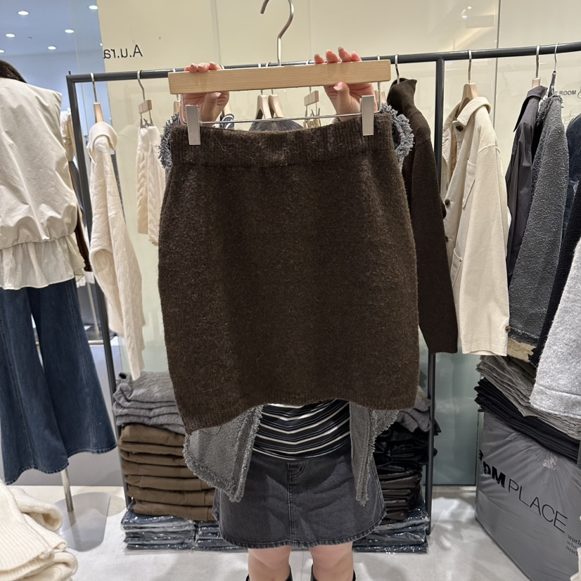 AURA東大門代購女士新款真品時尚職業熱賣休閑人氣推薦短裙Au ra短裙圖色3