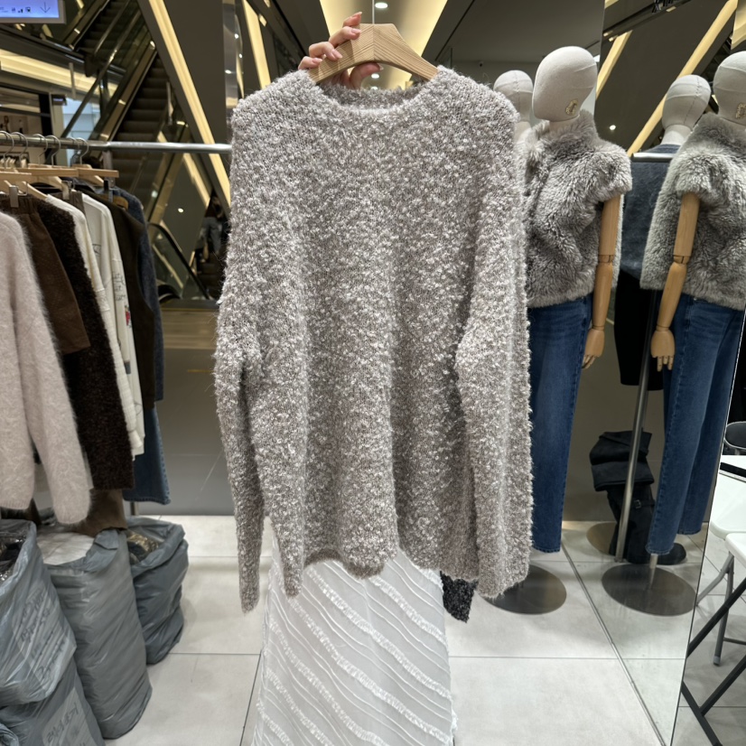 XPARTY韓國直郵女士新品熱賣推薦真品時尚人氣休閑職業毛衣XPARTY毛衣圖色1