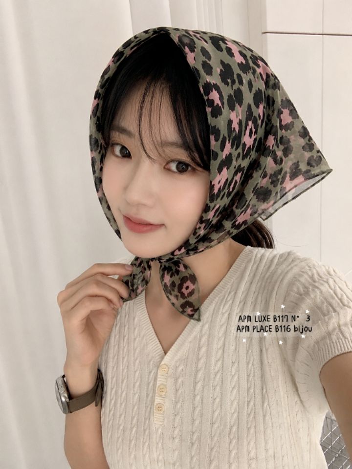 N3韓國直郵女裝新款休閑熱賣時尚人氣圍巾披肩大號豹紋圍巾N3圍巾/披肩