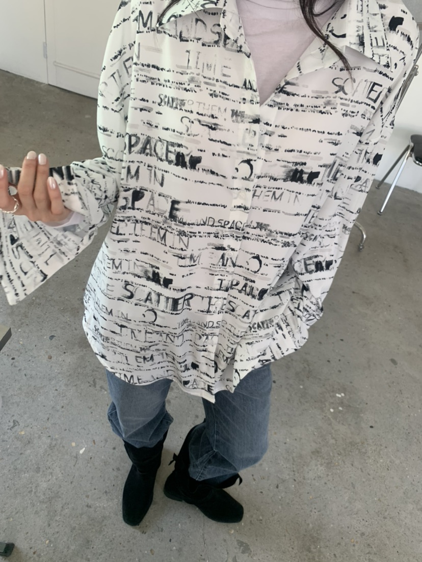 LE AVE東大門直郵女裝新款休閑人氣熱賣推薦時尚襯衫蕾絲衫LE AVE襯衫/蕾絲衫