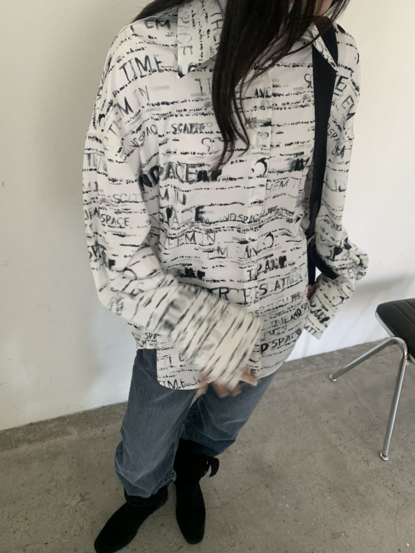LE AVE東大門直郵女裝新款休閑人氣熱賣推薦時尚襯衫蕾絲衫LE AVE襯衫/蕾絲衫