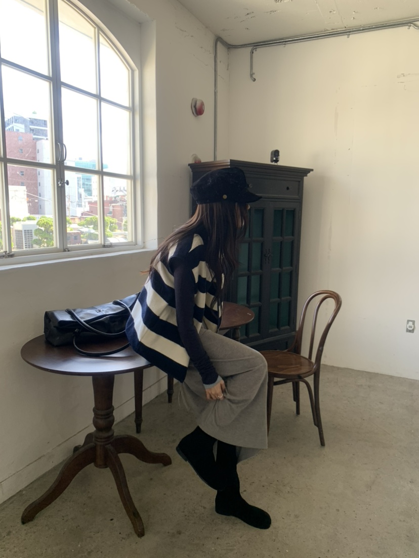 LE AVE韓國代購女裝新款時尚熱賣休閑人氣推薦真品馬甲LE AVE馬甲