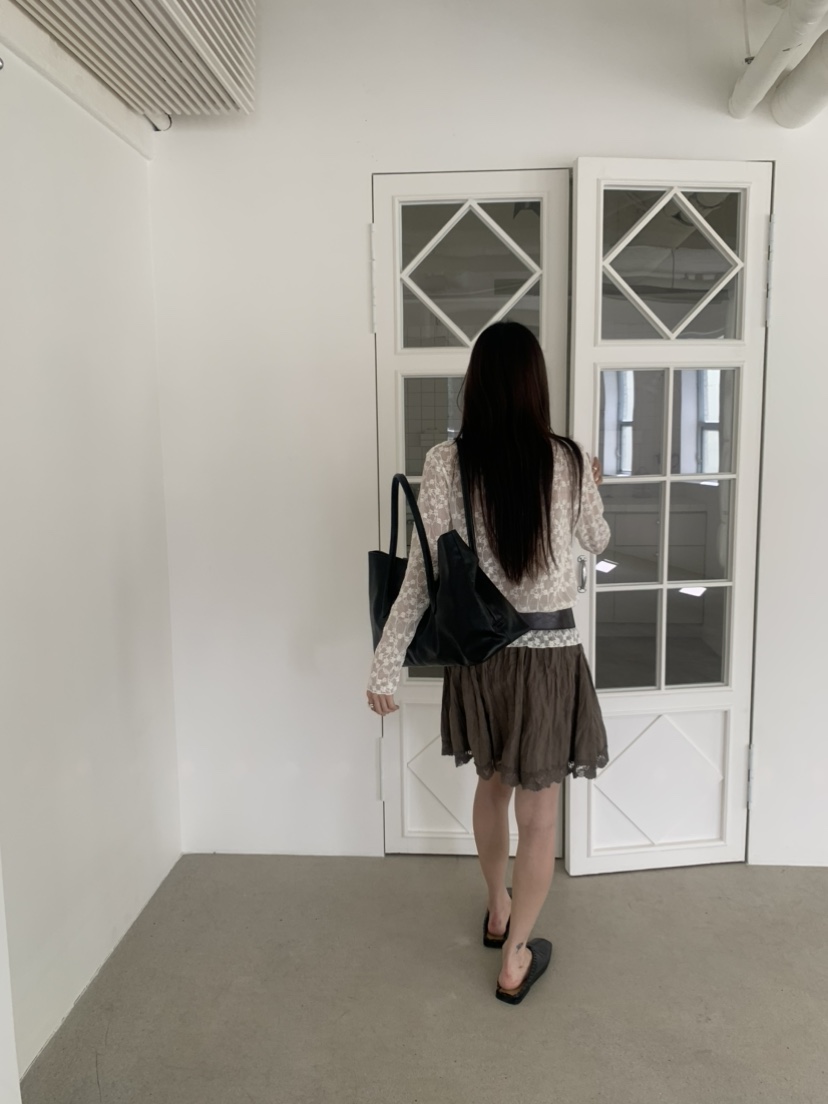 LE AVE韓國直郵女士新品時尚真品推薦休閑熱賣長袖T恤透明LE AVE長袖T恤