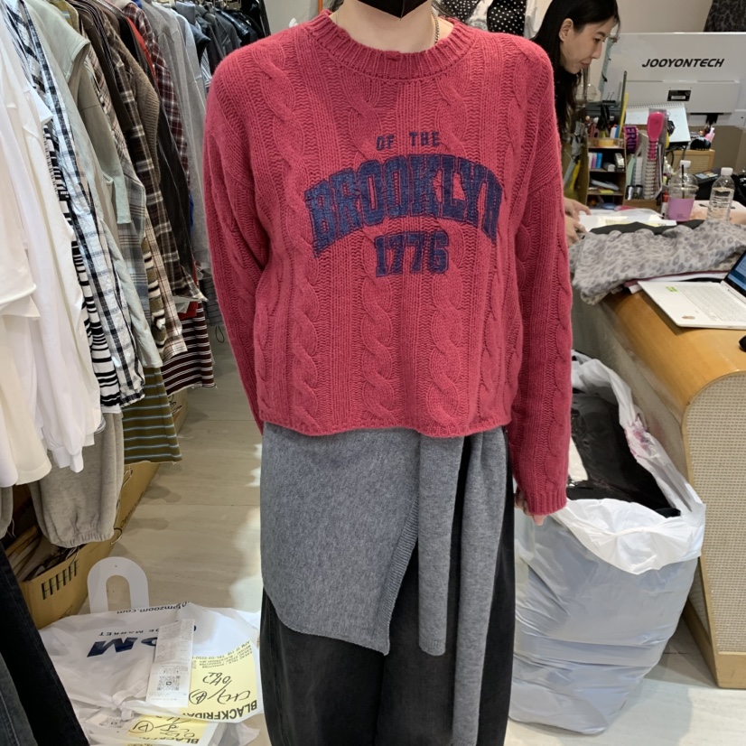BLACKFRIDAY東大門代購女裝新款真品時尚休閑熱賣推薦針織衫BLACK FRIDAY針織衫圖色2