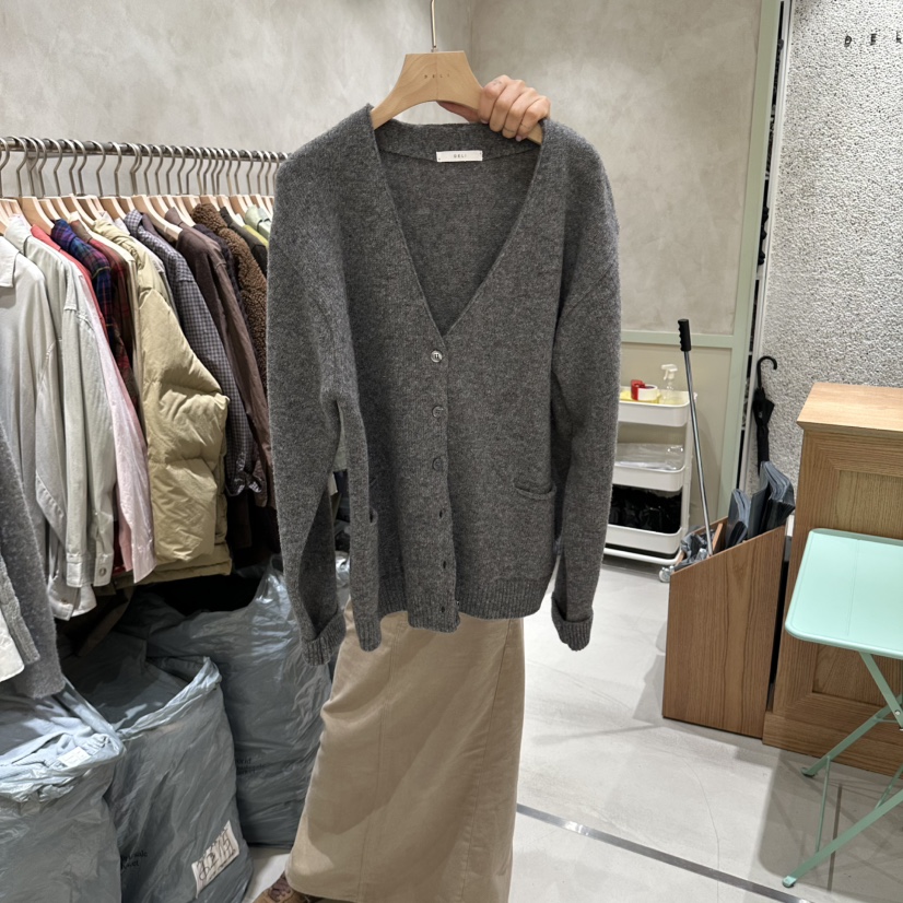 DELI JENNY東大門實拍女裝新品熱賣時尚休閑推薦真品開衫DELI JENNY開衫圖色2