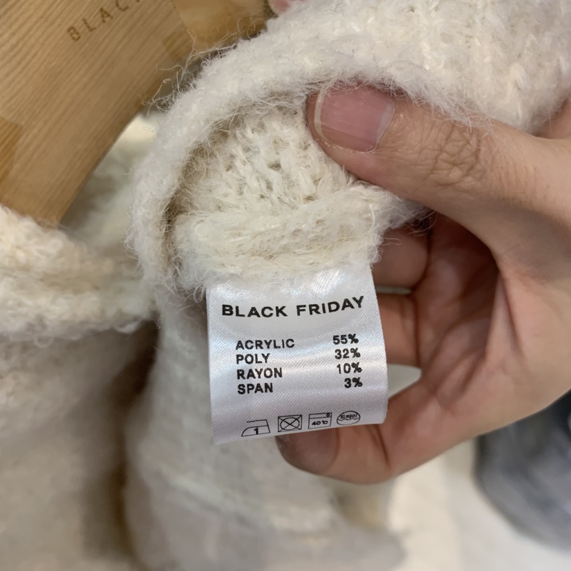 BLACKFRIDAY韓國代購女士新品人氣時尚休閑真品馬甲連帽衫BLACK FRIDAY馬甲