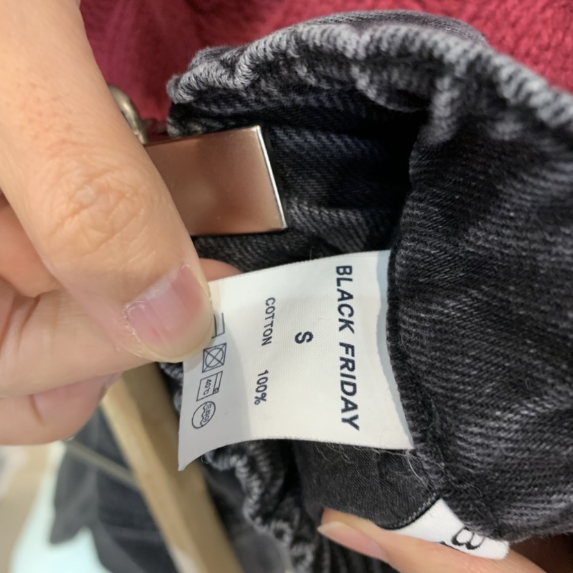 BLACKFRIDAY東大門實拍女裝新款人氣休閑推薦時尚真品牛仔褲BLACK FRIDAY牛仔褲