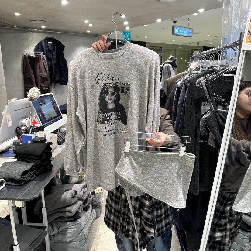 HERTZ-P東大門直郵女士新品休閑熱賣推薦真品人氣時尚套裝HERTZ-P套裝圖色1灰色