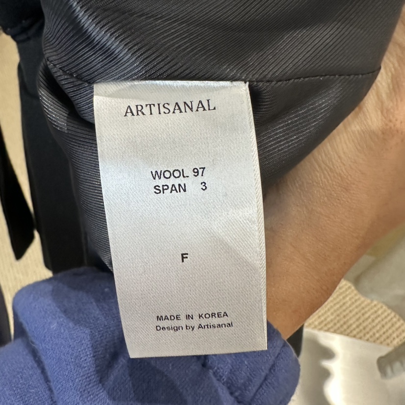 ARTISANAL東大門直郵女士新品人氣時尚熱賣短款大衣含腰帶ARTISANAL短款大衣
