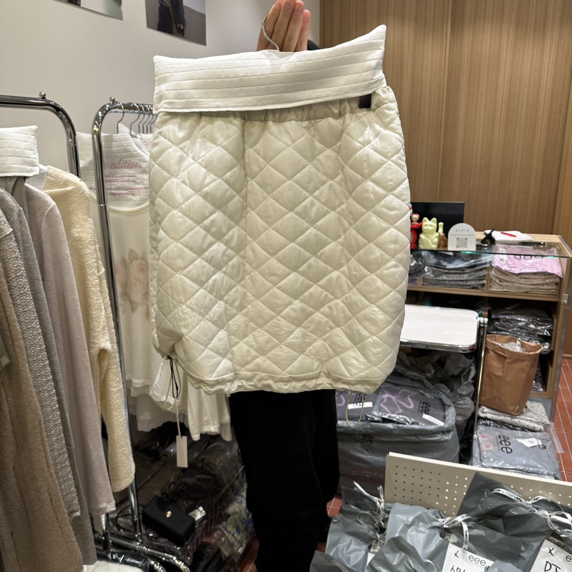 EEE東大門實拍女士新品推薦人氣休閑短裙兩面穿系帶雙面絎縫EEE短裙