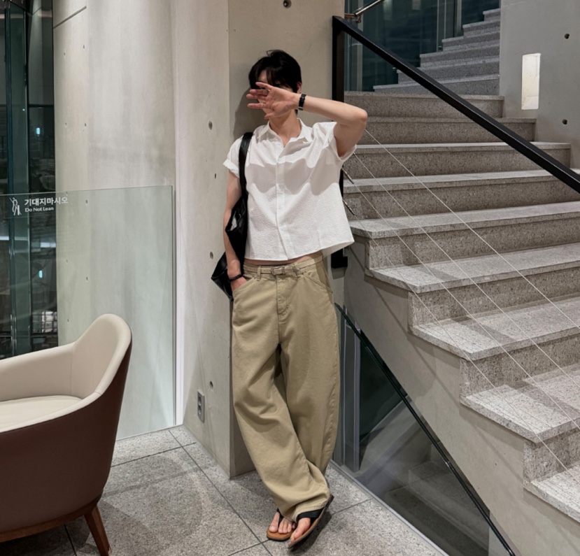 PROJECT SALT韓國代購女士新款職業時尚推薦休閑真品休閑褲PROJECT SALT休閑褲