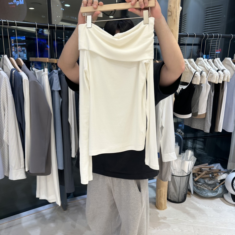 COPINER韓國代購女裝新品休閑人氣熱賣時尚推薦真品長袖T恤COPINER長袖T恤圖色1