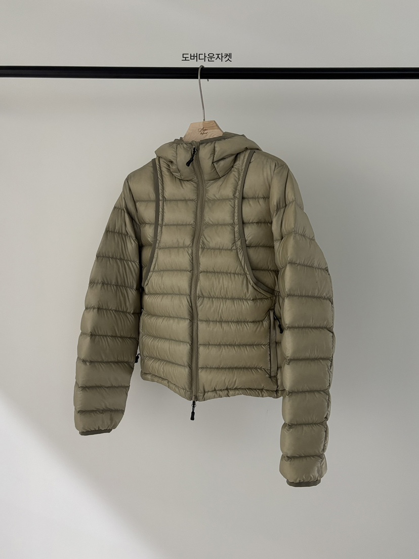 VERGAMOT東大門代購女裝新款時尚真品人氣短款羽絨服羽絨服VERGAMOT短款羽絨服圖色1