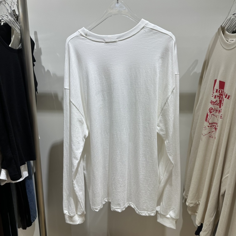 TOPDRESSING東大門實拍女裝新款休閑時尚推薦長袖T恤印花TOPDRESSING長袖T恤