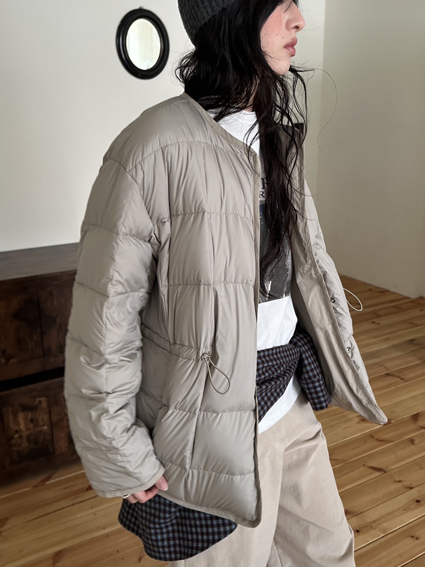 LE VASE韓國直郵女士新款推薦熱賣真品短款羽絨服羽絨服LE VASE短款羽絨服