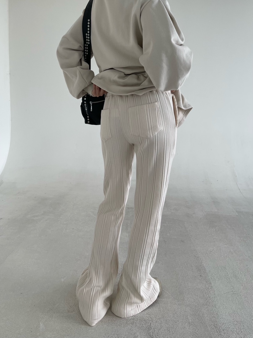 REIZ東大門實拍女裝新品真品熱賣推薦時尚休閑休閑褲喇叭褲REIZ休閑褲