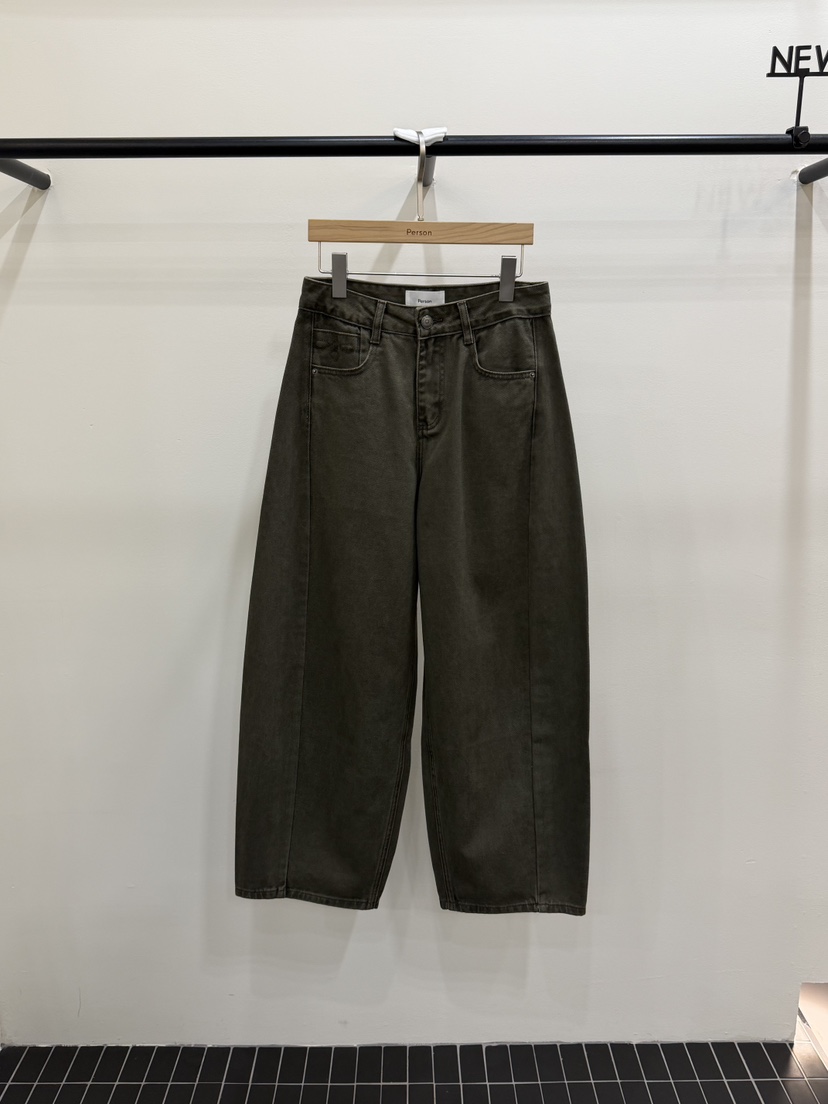 PERSON韓國代購女士新品推薦熱賣休閑真品人氣時尚休閑褲PERSON休閑褲圖色1