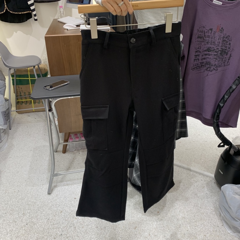 OASISSEOUL韓國代購女士新款時尚休閑推薦真品人氣熱賣短褲OASISSEOUL短褲圖色2黑